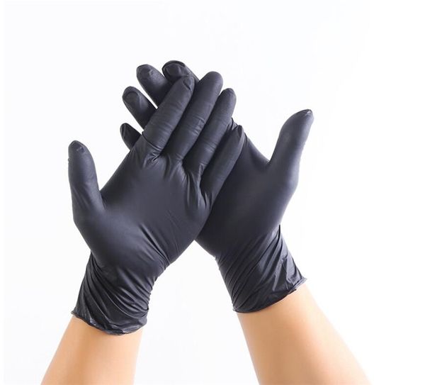 

20шт универсальный бытовая спорт перчатки перчатки cleaning работа черный xl