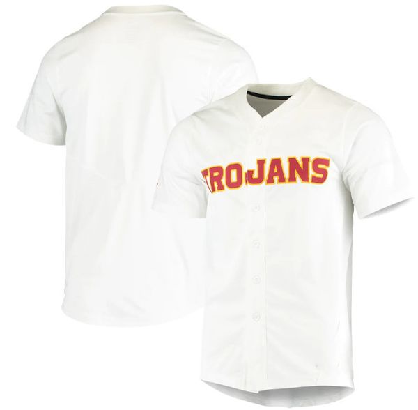 

custom men's women youth cardinal usc trojans vapor untouchable elite baseball jersey any name and number jersey hight quality size s-4, Blue;black