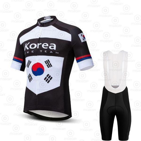 

korea men's cycling jerseys 2020 roupas ropa ciclismo hombre mtb maillot cycling/summer road bike wear clothes cycling set, Black;blue