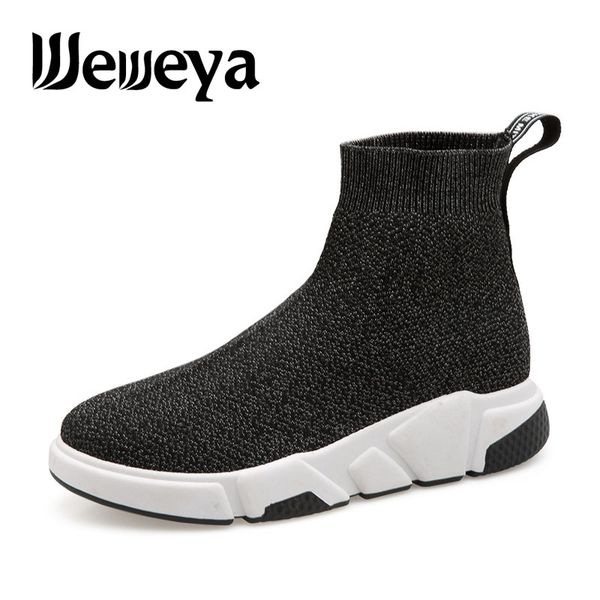 

weweya summer brand sock athletic shoes for women outdoors running shoes breathable jogging sport red light sneakers