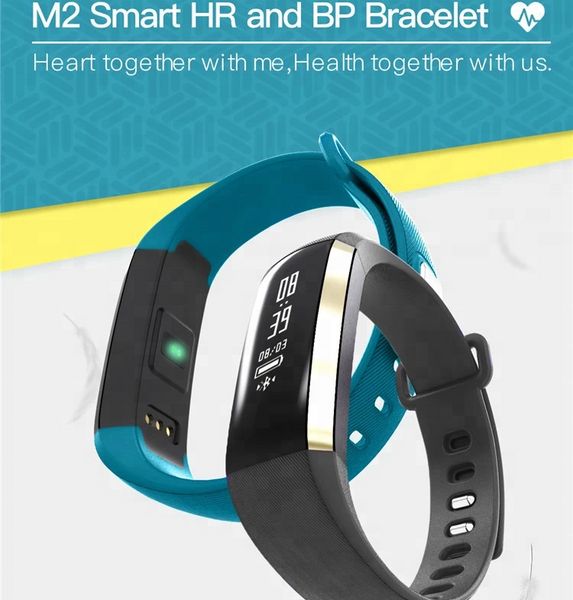 

m2 plus bluetooth 4.0 blood pressure waterproof ip67 smart bracelet heart rate monitor sleep monitor wristband for android ios phone