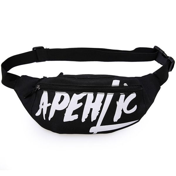 

letter waist bags new pockets casual shoulder bag fashion messenger bag women canvas handbag female crossbody bags