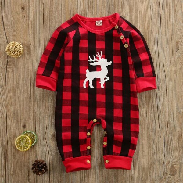 

pudcoco autumn christmas dress infant kids baby boy girl long sleeve romper jumpsuit one-piece pants outfit clothes, Blue