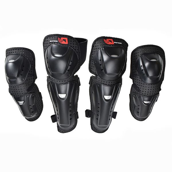 

motorcycle knee elbow protective pads riding protective male anti-fall leggings adjustable motocross skating knee protectors