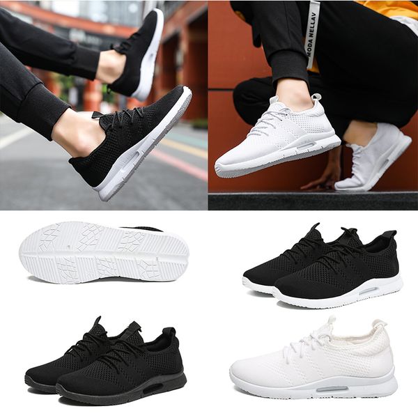 2020 neue Slipper für Damen Herren Mode Laufschuhe Elastizität atmungsaktives Netz Triple White Black Trainer Sport Designer Sneakers 39-45
