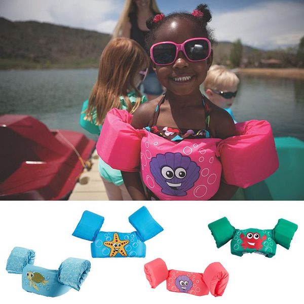

lifevest surfing vest for child cute cartoon crab floating buoyancy baby swimming accessories pool water lifejacket float suits