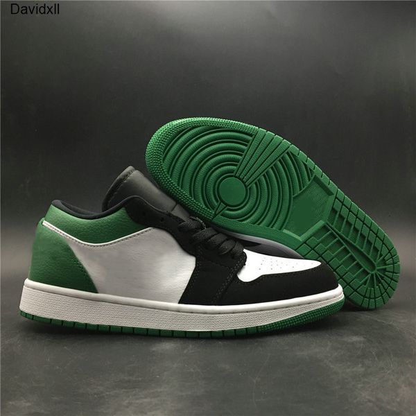 

новые дешевые 1 низкий белый черный мистик green man basketball дизайнерская обувь удивительная i зеленый toe мода женщина спорт кроссовки c