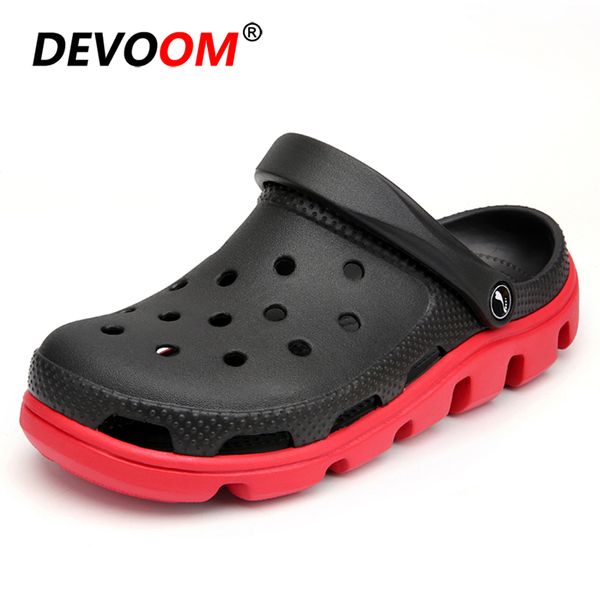 

2019 summer man beach slipper flat breathable sandals slip on outdoor sandals women shoes lightweight new sandalia hombre