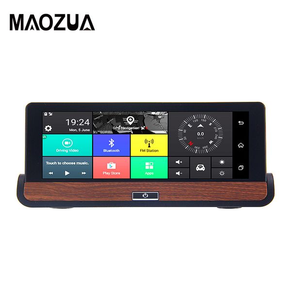 

7.8 inch 4g/3g adas dash cam parking monitor car dvr camera wifi android gps navigation 1080p auto video recorder registrar