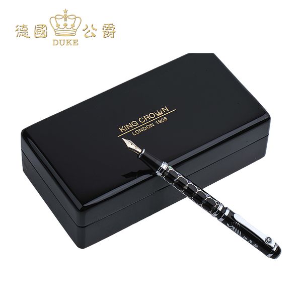 

high grade duke 14k gold pen luxury fountain pen with gift box the gift business ink fashion writing ing