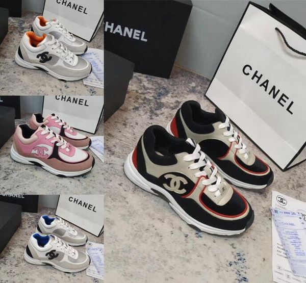 

Оригинал C Обувь Марка Женщины Мода Горячие 2020 Новые Роскошные Дизайнер Из Натуральной Кожи Коровьей Уит Спорт На Открытом Воздухе Бег Кроссовки С Анель Коробка