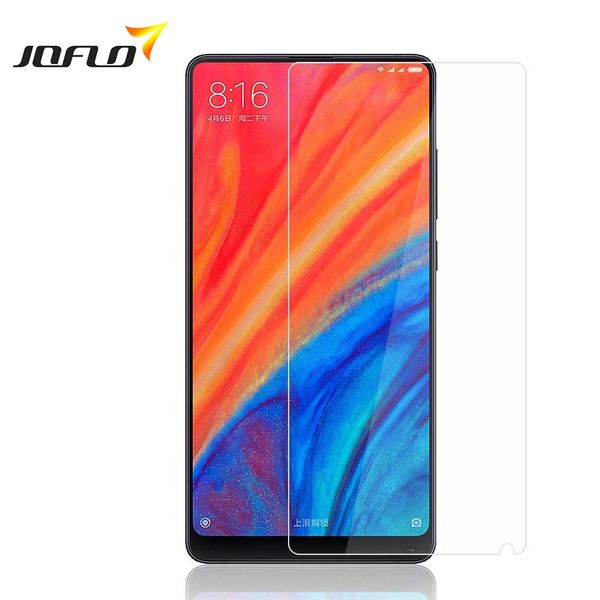

joflo 2pcs 9h hardness tempered glass screen protector for xiaomi mi mix 2s
