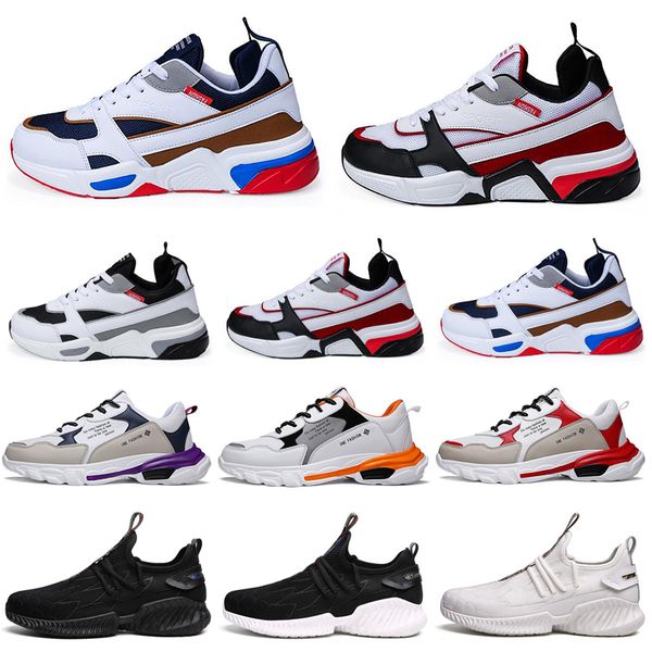 

fashion men running shoes breathable black white red orange platform triple s mens trainers sport sneakers 40-46 new arrival