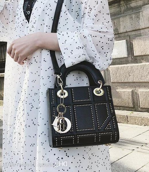 

new casual small square bag fashion handbag trend joker single-shoulder oblique cross bag manufacturers direct christmas style