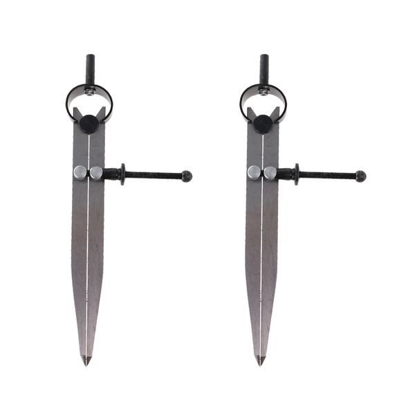 

2x профессиональный делитель штангенциркули инструмент прецизионный измерительный набор 200 мм/7,87