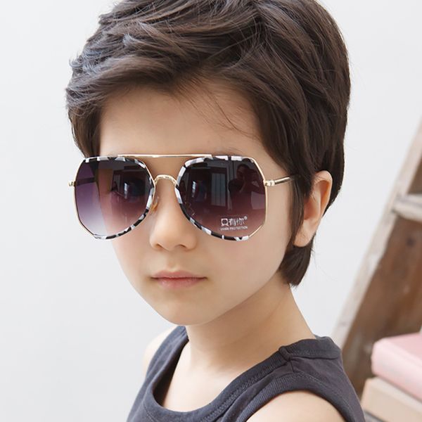 

solo tu fashion baby kids boys girls lovely sunglasses uv400-proof light cosy frame trend brand designer eyewear glasses, White;black