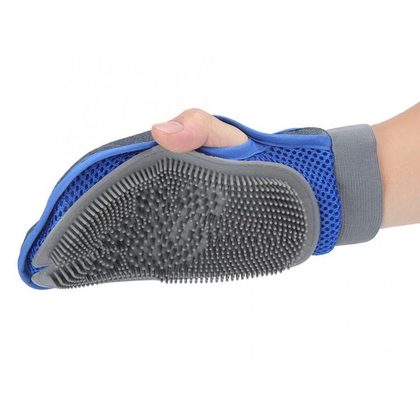 

pet bathing gloves with rubber massage needle dog cat grooming brush massage glove pet bath cleaning pet glove combs supplies