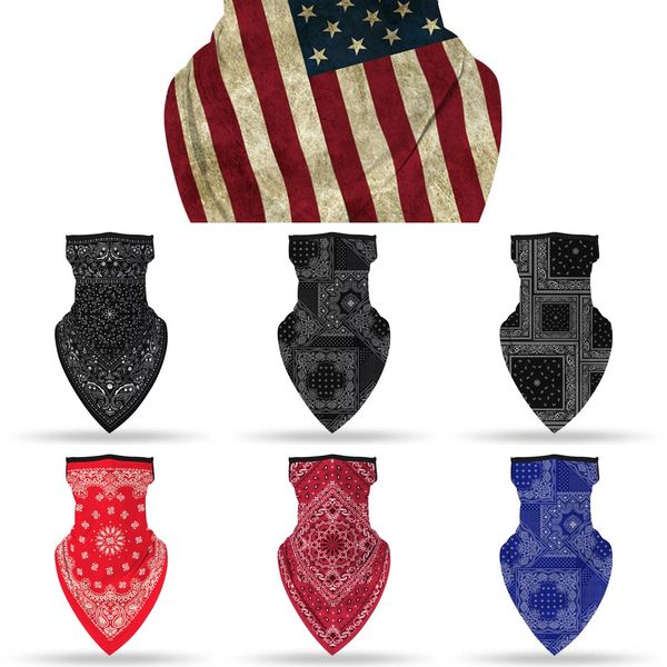 

25t6a multi-function headband fashion scarf face masks scarf neck bandana skull, Black