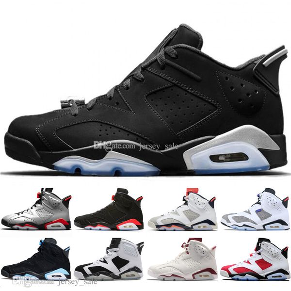 

2019 infrared bred 6 6s mens basketball shoes 3m reflective bugs bunny tinker hatfield oreo men sports sneakers designer trainers