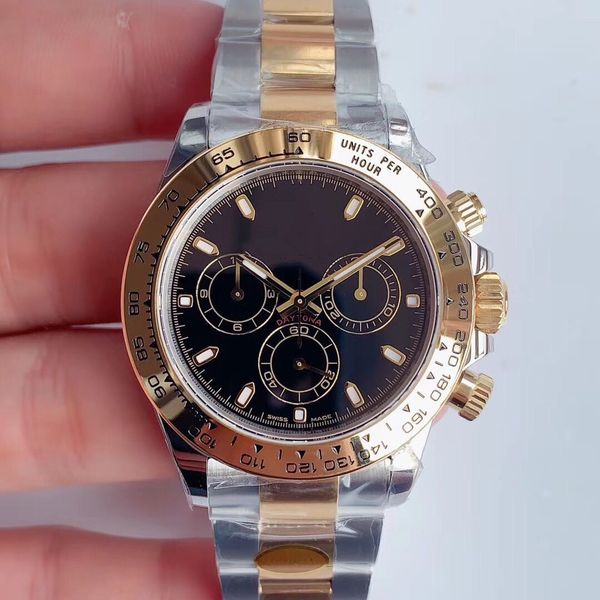 

the strongest version of n factory timing function automatic mechanical movement cal.4130 watch by 40mm904l steel sapphire crystal kif shock, Slivery;brown