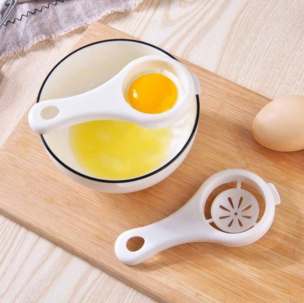 

eco friendly good quality egg yolk white separator egg divider egg tools pp food grade material 12.8*6 cm ing