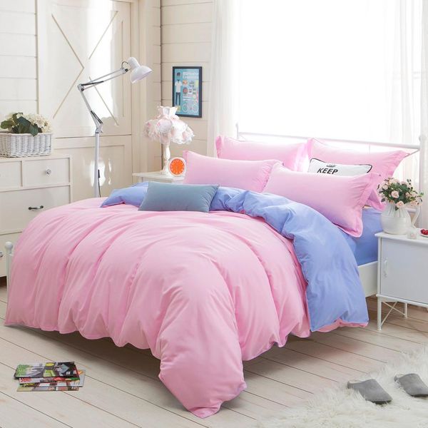 2019 Hot Sale 1500 Series Sheet Bedding Set Solid Multiple Colors