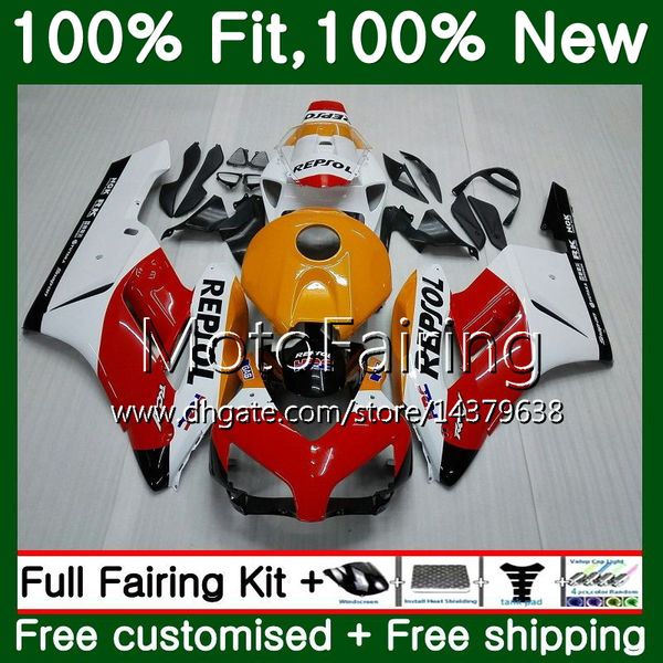 

100% подходят инъекции для honda cbr 1000rrr cbr1000 rr 04 05 комплект 51mf5 cbr1000rr 04 05 cbr 1000 rr 2004 2005 oem обтекатель кузова rep