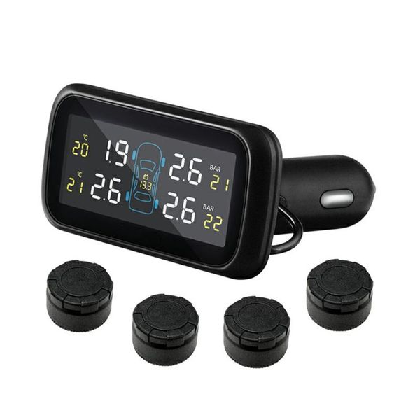 

u903 auto tire pressure alarm sensor 4 internal sensors tpms diagnostic tool h4gc