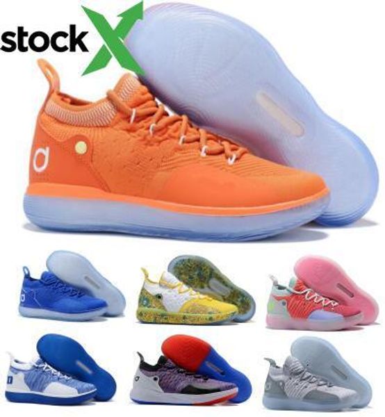 

2020 kd 11 mens basketball shoes orange kevin durant 11s eybl still kds multi color paranoid chinese zodiac authentic trainer shoes sneakers