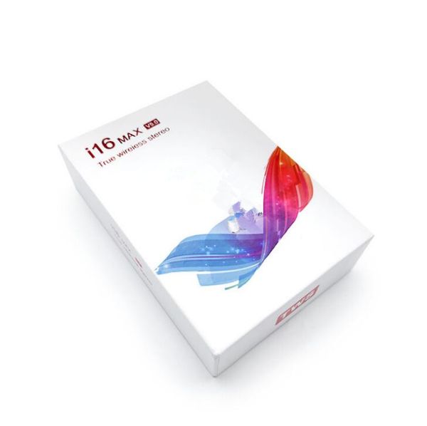 

2020-i16 max tws bluetooth 5.0 earphones true wireless earbuds stereo music touch control auto pairing binaural calls