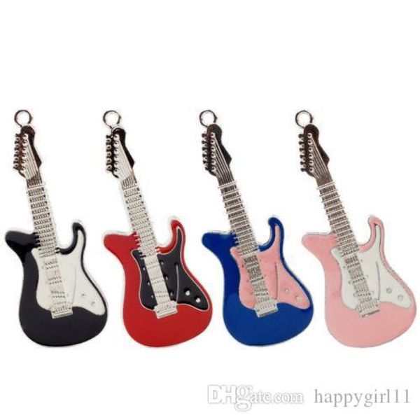 

factory price multi colour guita usb genuine metal electric guitar usb flash drive creative memory stick gift pendrive 8g