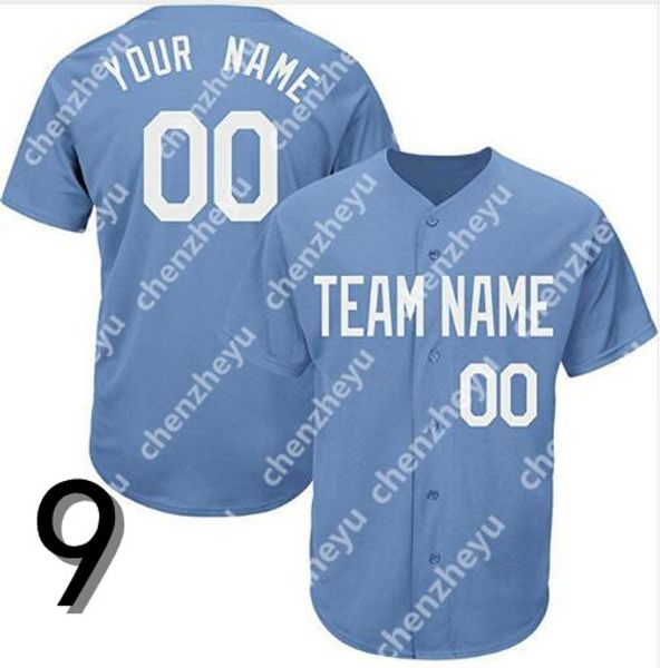 

custom new men baseball jersey simple neat jerseys pullover button 01954, Blue;black