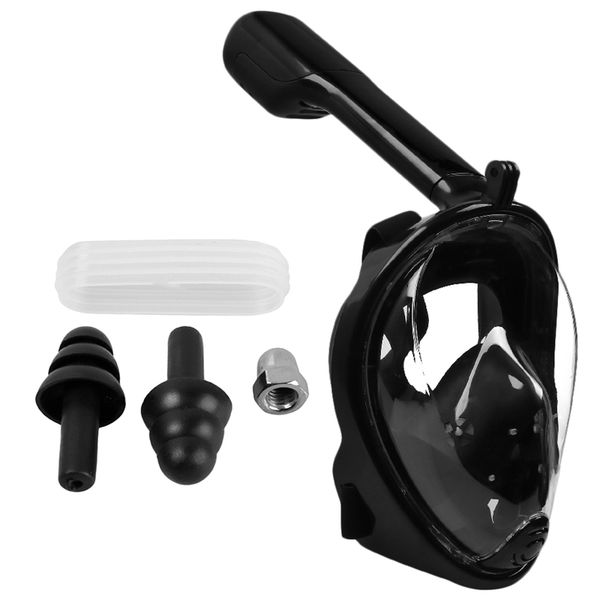 

snorkel mask view full face snorkeling masks diving mask with waterproof bag