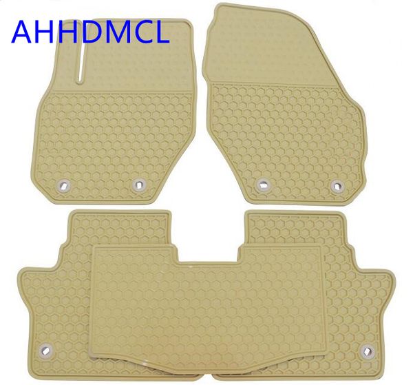

car rubber floor mats anti slip mat carpets feet pad custom fit for s60 v60 left hand drive