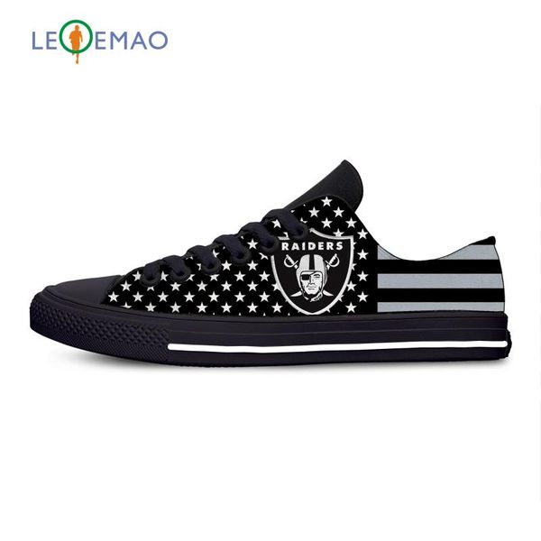 

breathable casual sneakers lightweight sport shoes oakland fans football fans running canvas shoes