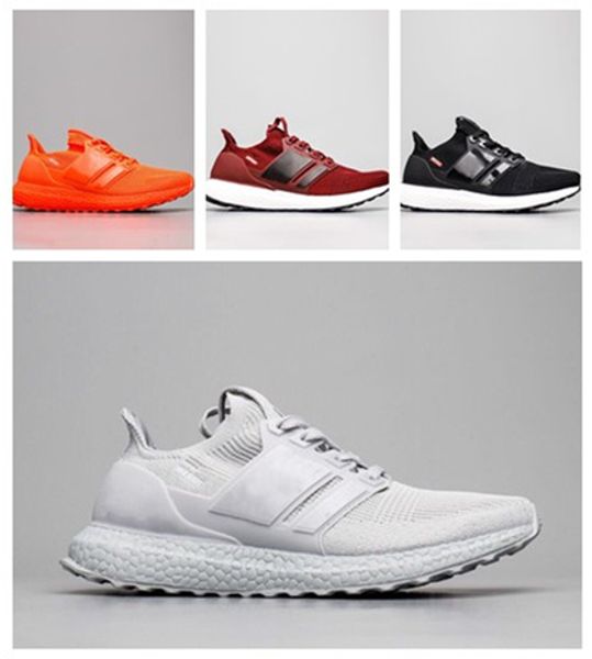 

2020 wholesale designer ultraboost m grey red black men women torsion spring running shoes ub 4.5 sports sneakers size 36-45
