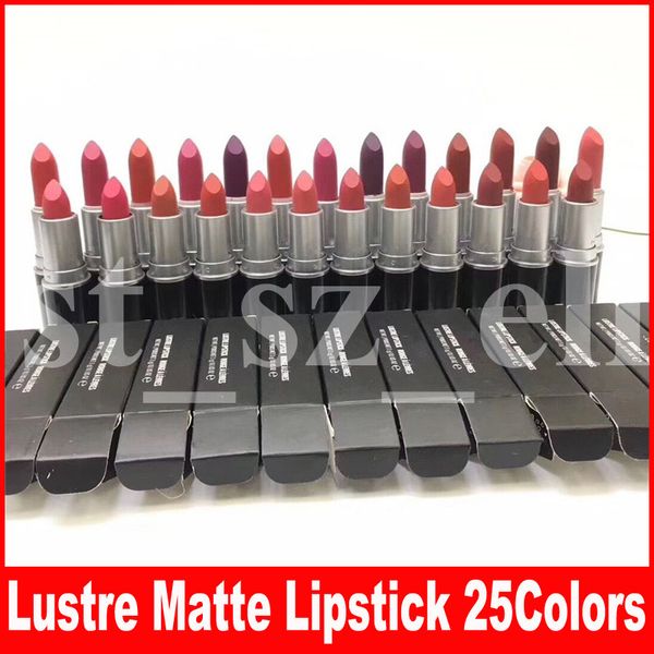 

Frost Sexy Lip Makeup Luster Retro Lipstick Frost Lipsticks Matte Lip stick 3g 25 colors