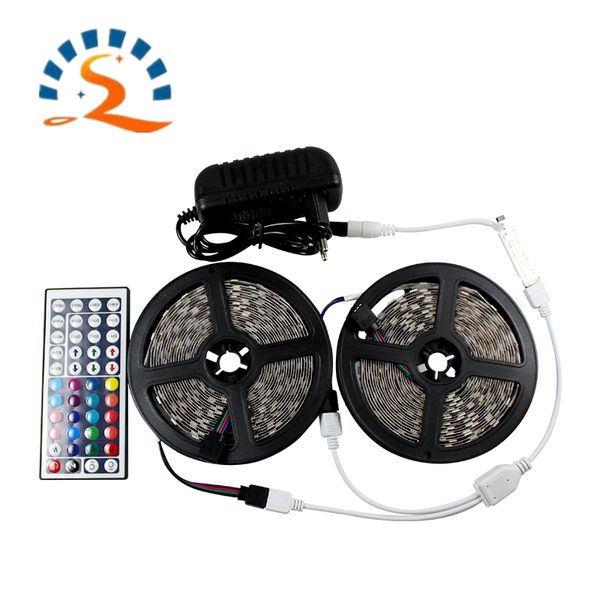 

2835 5050 rgb led light strip waterproof 12v flexible diode tape addressable with remote control ribbon light