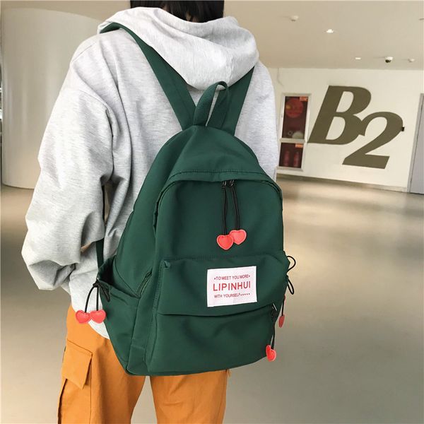 

schoolgirl a bag woman original old ulzzang high school college student joker waterproof both shoulders package ins tide