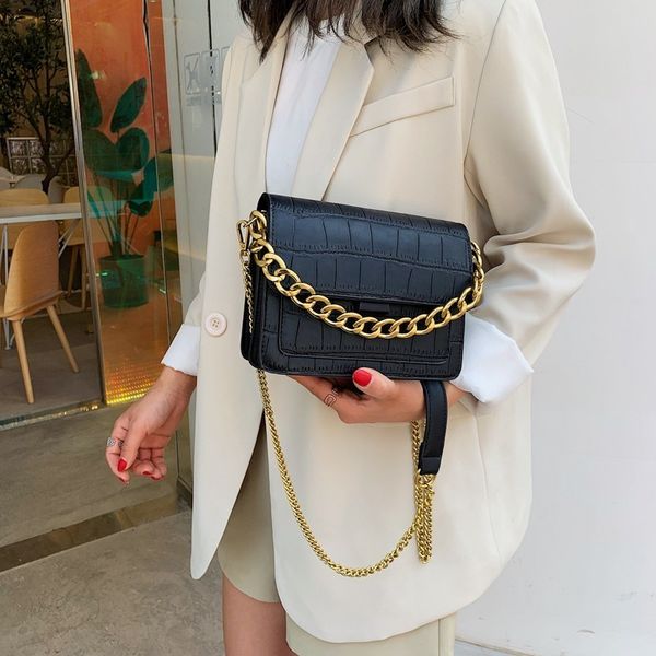 

luxury handbags women bags designer stone pattern chains purses and handbags travel shoulder crossbody bags for women 2019