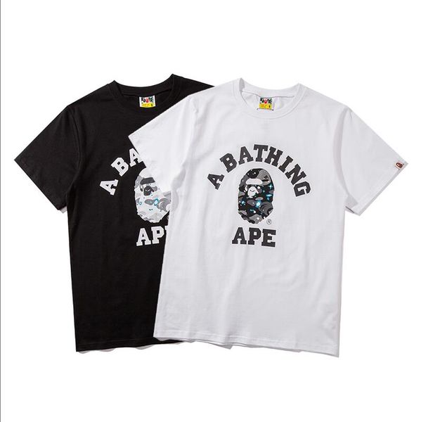 

fashion summer fashion designers men's shirt t-shirt letter embroidery t-shirt men's brand short sleeve t-shirt blouse-07, White