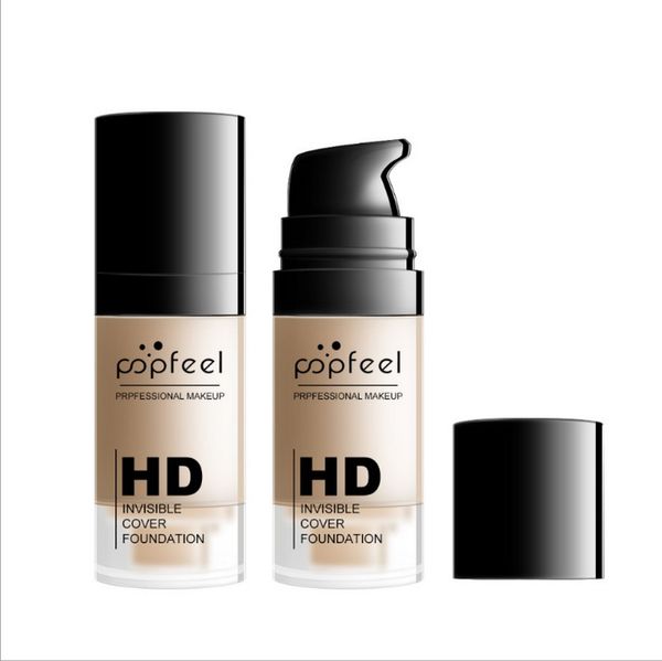 

popfeel профессиональный hd invisible cover foundation face base продолжительный корректор primer bb крем макияж косметика 15мл