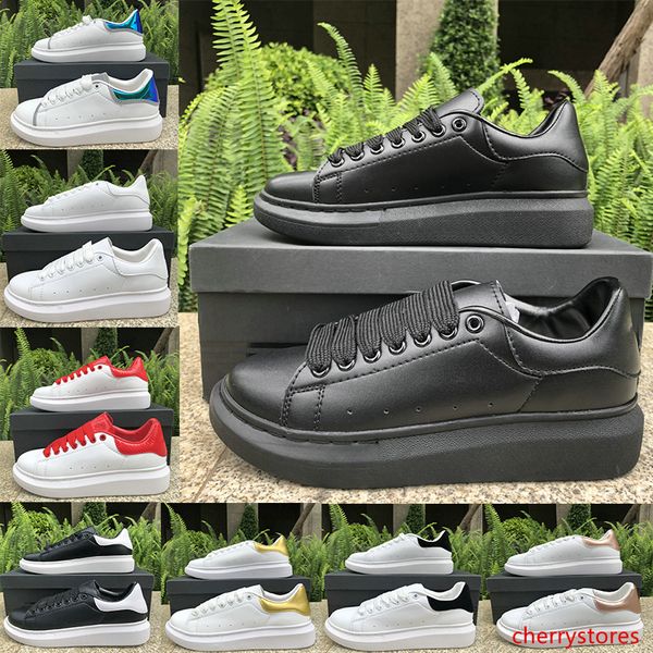 

black white velvet platform casual shoes designer sneakers leather lace up mens womens sports chaussures luxury fashion party chaussures