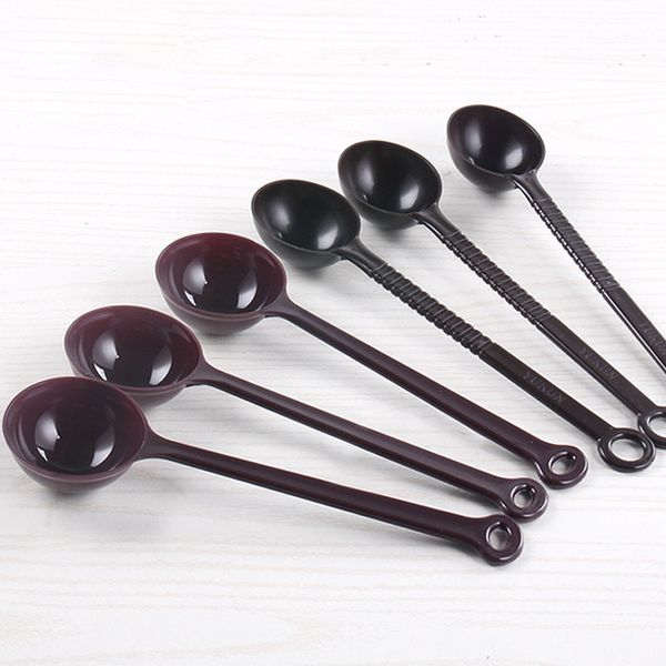 

10g plastic coffee beans measuring spoons long handle milk powder tea measuring scoop kitchen tools