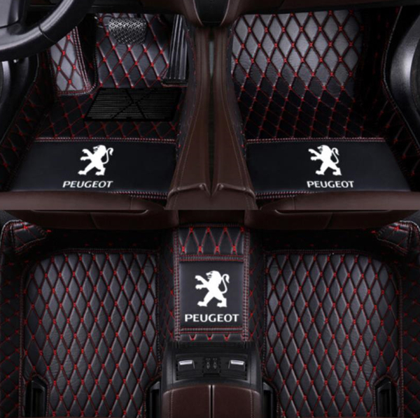 2019 Peugeot 206 2004 2008 Interior Mat Stitching Surrounded By