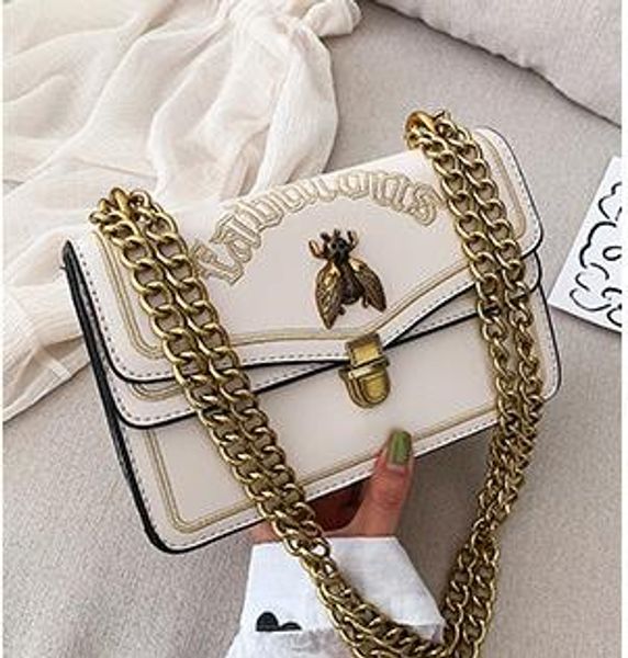 

designer bag female 2020 new arrival niche crossbody bags fashion luxury shoulder bag small bee handbag wild