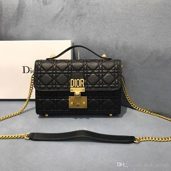 

new luxury shoulder bag ladies handbag caviar calf leather leather production luxury atmosphere shoulder bags size 23cm