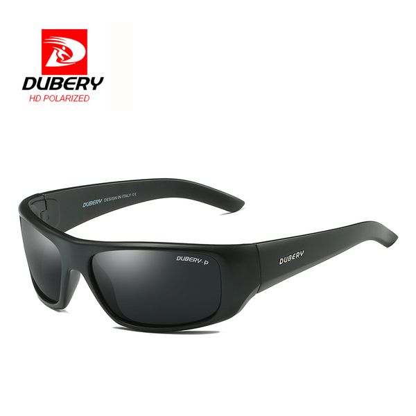 

dubery sport sunglasses polarized for men sun glasses square driving personality color mirror luxury brand designer zipper box y200619, White;black