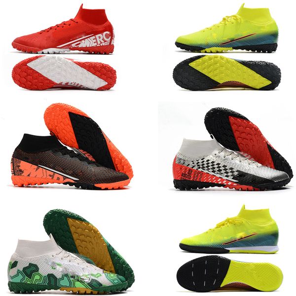 

мода 2020 мужские mercurial superfly 7 elite ic tf cr7 роналдо неймар njr мдс сон скорость футбольная обувь бутсы бутсы size39-45