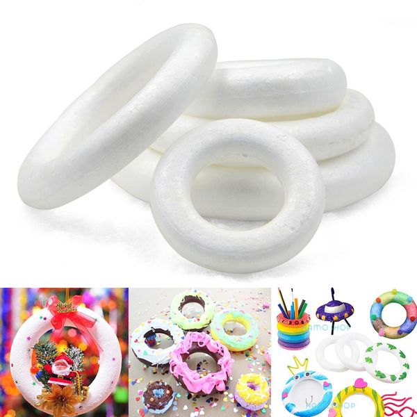 

xmas polystyrene styrofoam foam ring half ring for craft diy accessory handmade party decorations different sizes to choose